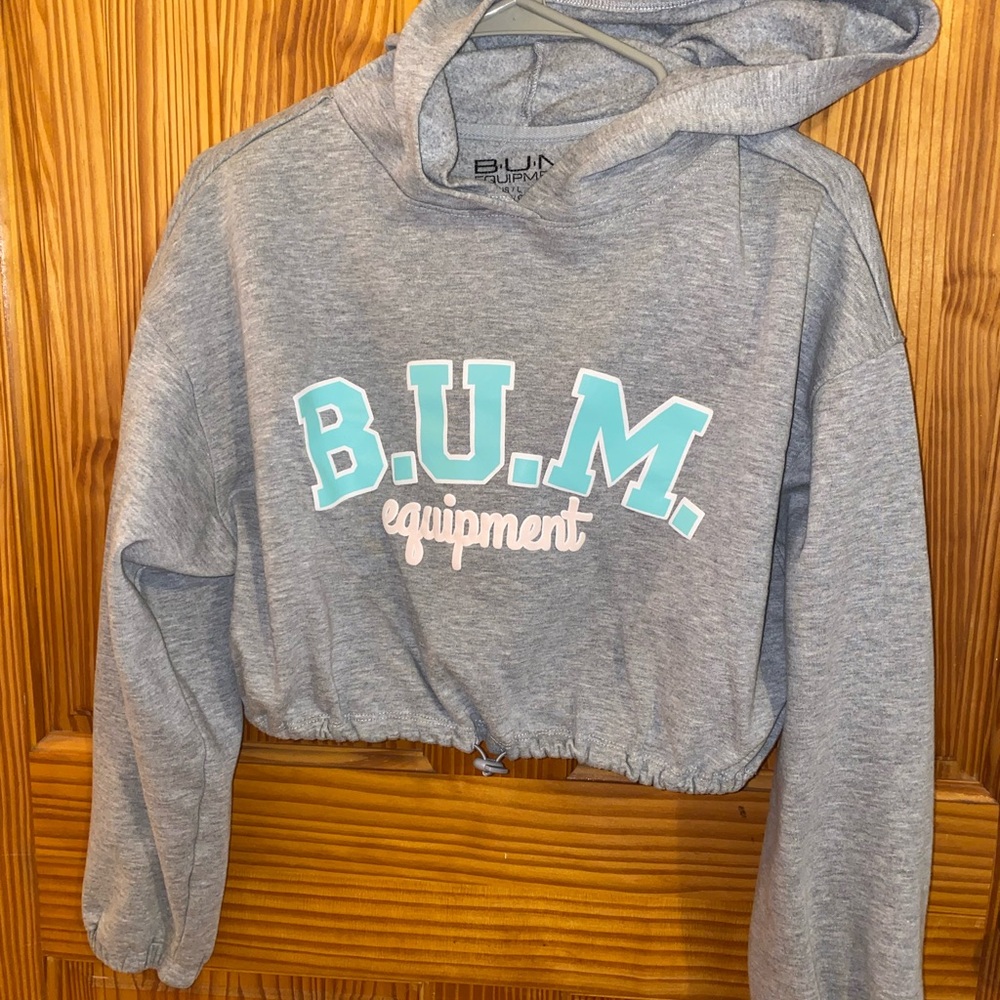 B.U.M. Equipment Gray Hoodie